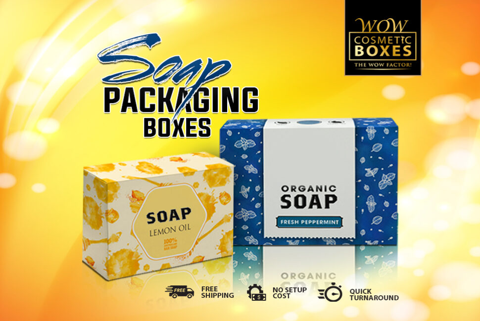 Soap packaging boxes